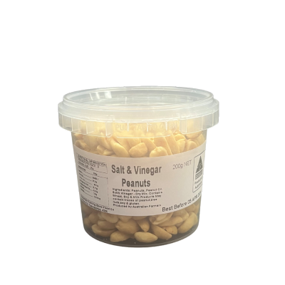 
                  
                    Salt & Vinegar Peanuts - Cracking Good Foods - 200g / 100g
                  
                