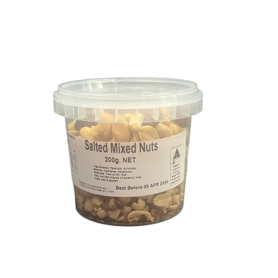 Salted Mixed Nuts  - Cracking Good Foods - 200g