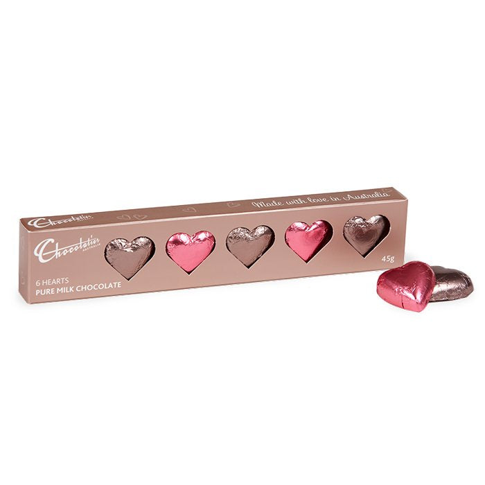 Chocolatier Pure Indulgence Chocolate Gift Box 45 Chocolate Hearts