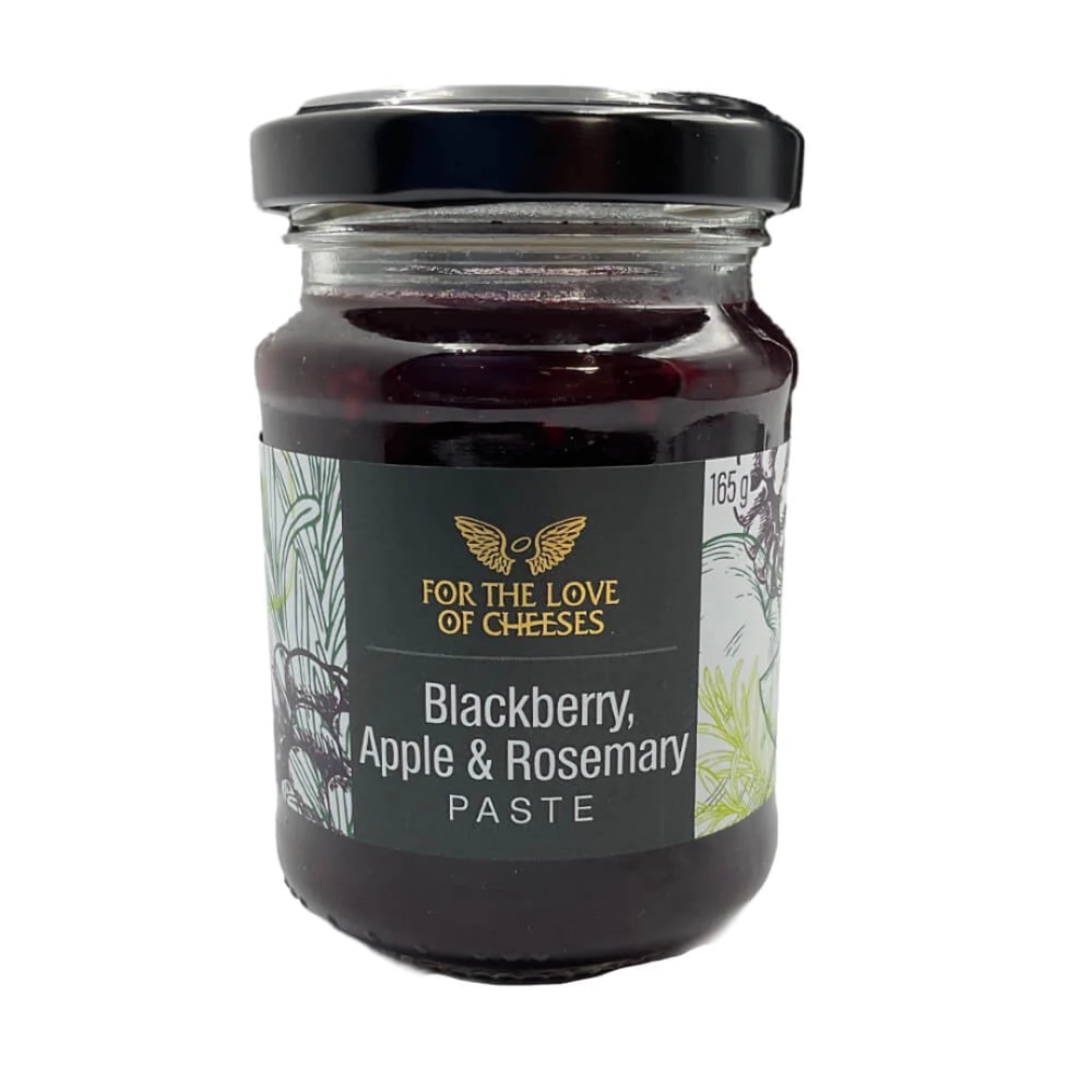 Blooming Gorgeous - For The Love of Cheeses - Fruit Paste Jar 165g - Blackberry, Apple & Rosemary
