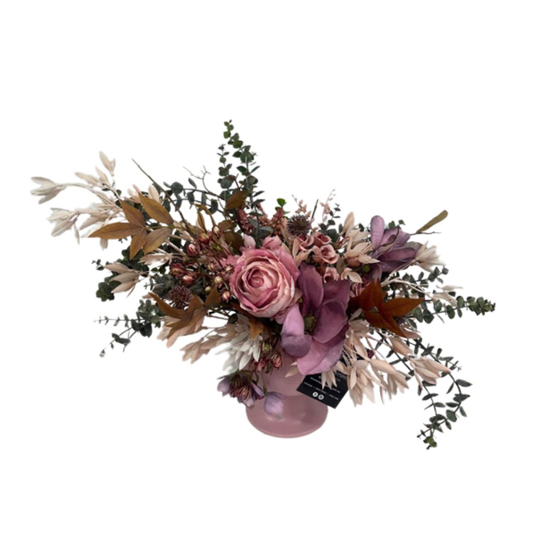 Blooming Gorgeous Soft Pink and Purple Pastel Silks