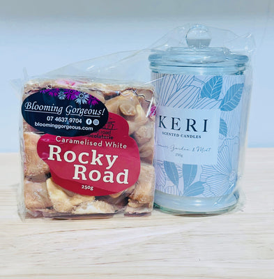 Candle & Chocolate Gift Set