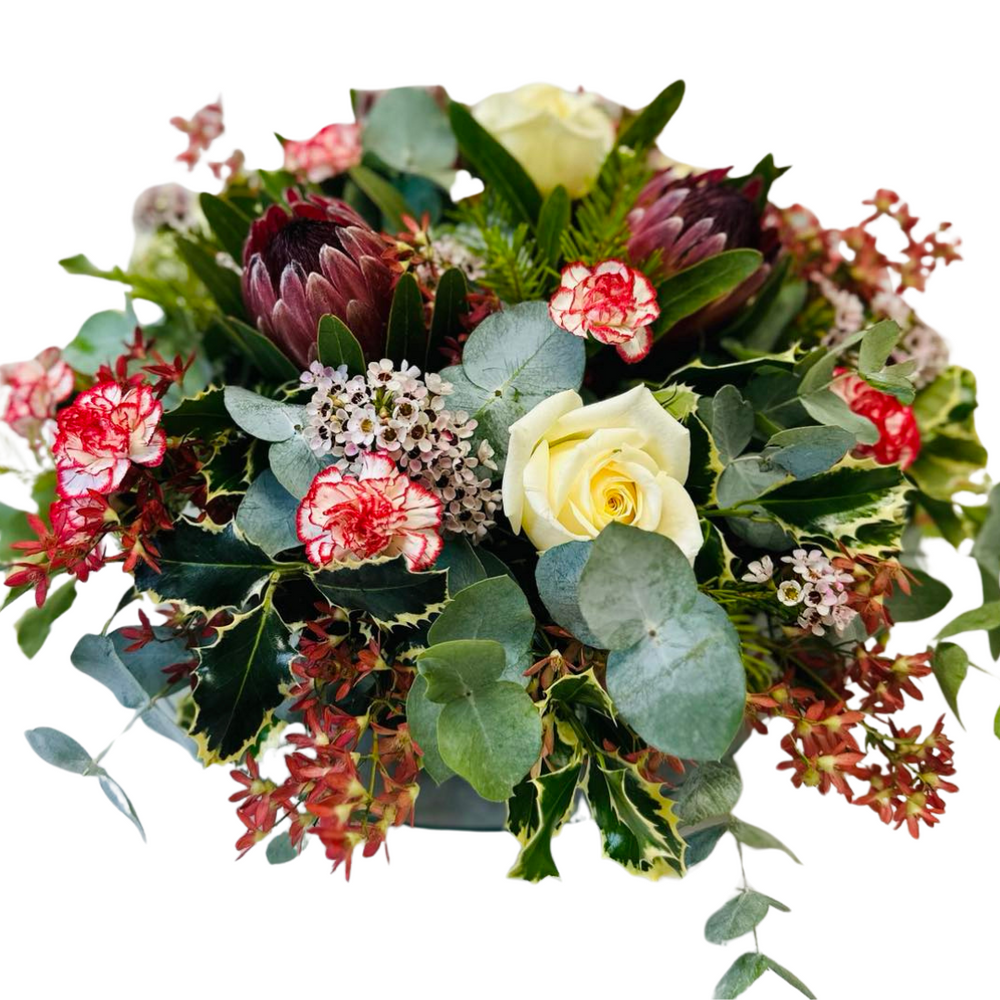 Native Festive Floral Table Centrepiece