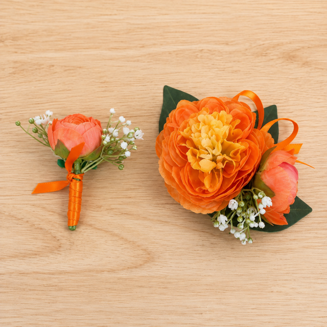 
                  
                    Ranunculus Corsage and ButtonHole Set
                  
                