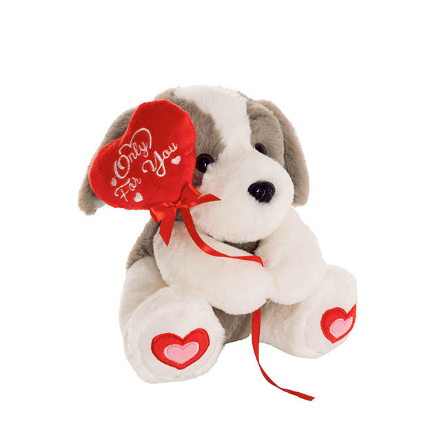 Harrold  - Puppy Plush Toy  Blooming Gorgeous Valentine's Day