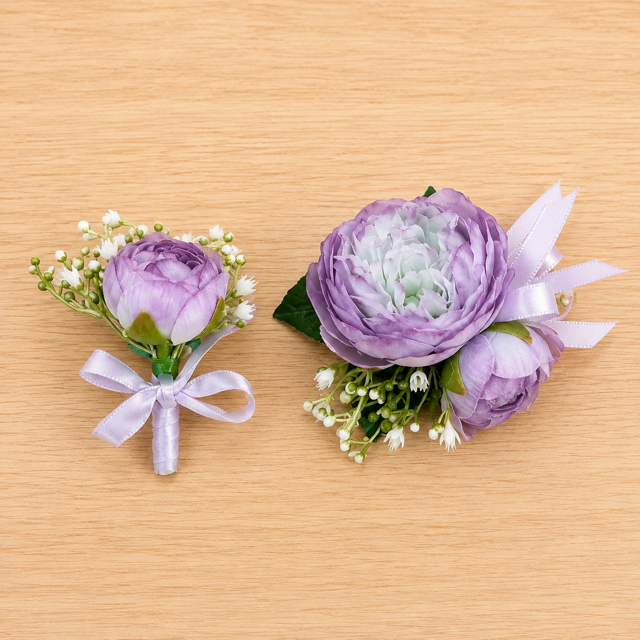 
                  
                    Ranunculus Corsage and ButtonHole Set
                  
                