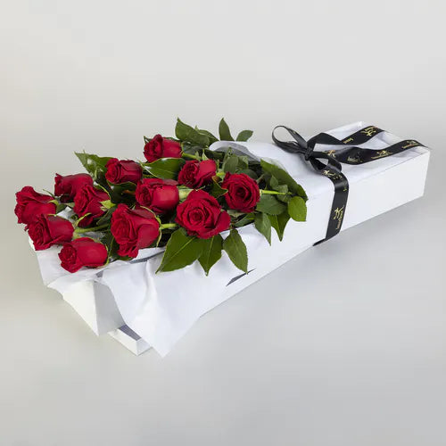 Blooming Gorgeous Seduction 12 Red Roses Valentine's Day