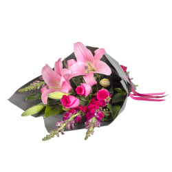 Taurus - Pink Flower Bouquet Blooming Gorgeous