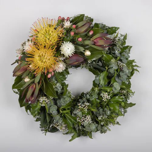Blooming Gorgeous Wildflower Remembrance Wreath