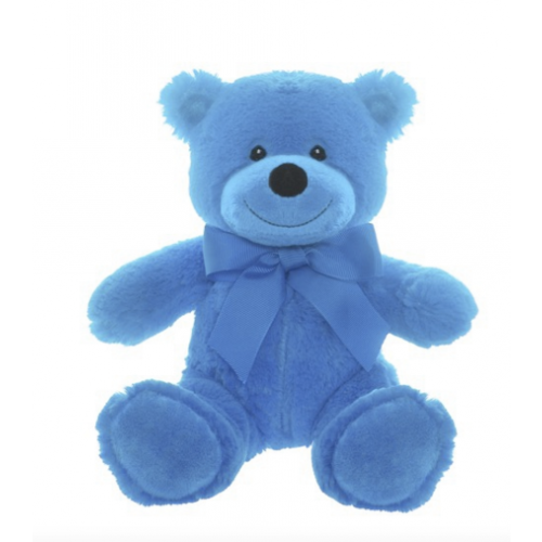 Jelly Bean Teddy Bear Cobolt Blue (20cmST) | Blooming Gorgeous Flowers ...