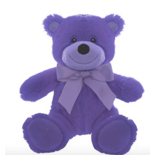 Jelly Bean Teddy Bear Purple 20cmST Blooming Gorgeous